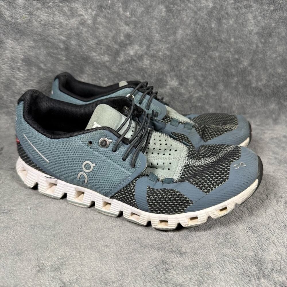 On Running Women’s Blue Black Cloud Running Shoes